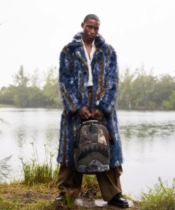 Alternative view of FOUNDATION DAYS FUR COAT SHARK BACKPACK