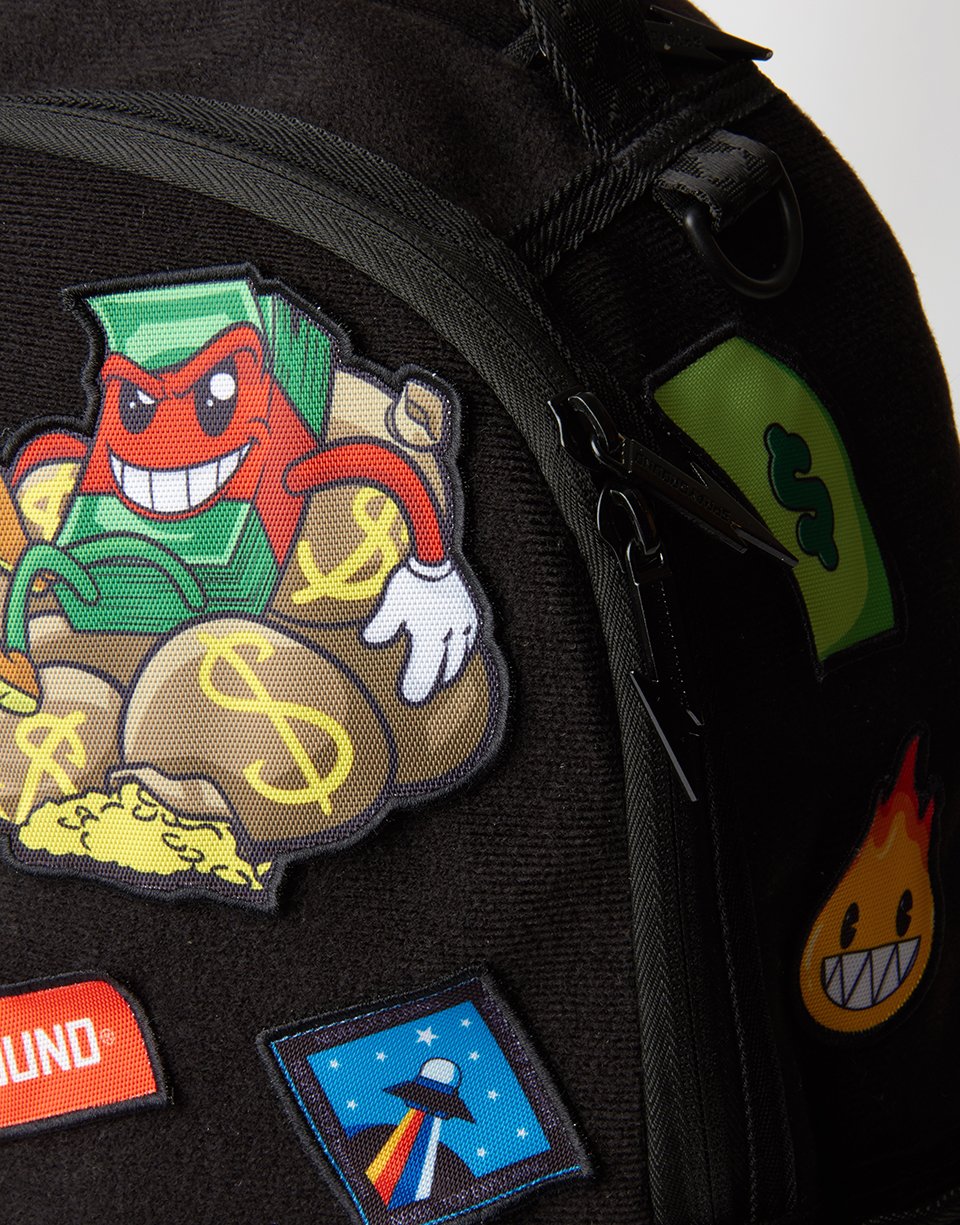 THE 32 REMOVABLE PATCHES VELCRO BACKPACK - Image 10