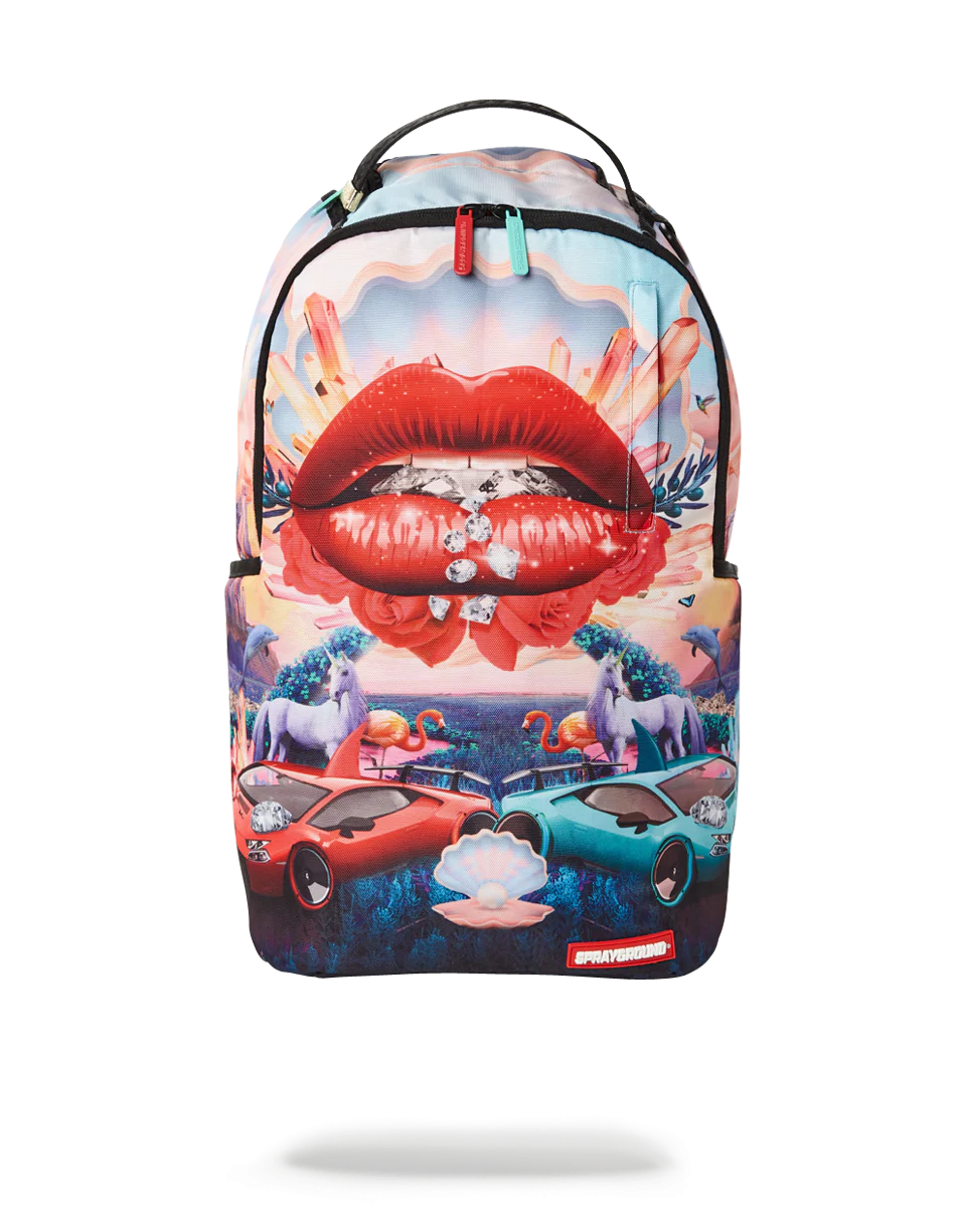 LIPS AND FAMOUS BACKPACK