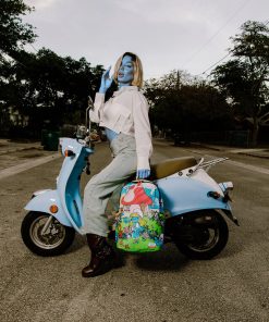 Alternative view of SMURFS IN THE GARDEN BACKPACK