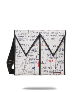 OFFICIAL BASQUIAT UNTITLED (CHEESE POPCORN) 1983 SLING MESSENGER