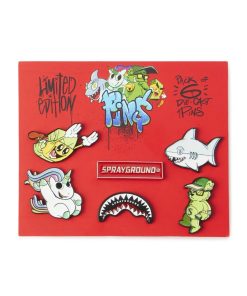 SPRAYGROUND PIN PACK (6 Pin Set)