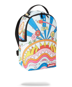 Alternative view of MINI GROOVY SHARK BACKPACK