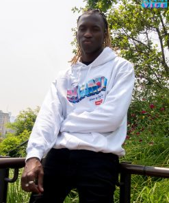Alternative view of MIAMI VICE HOODY (WHITE)
