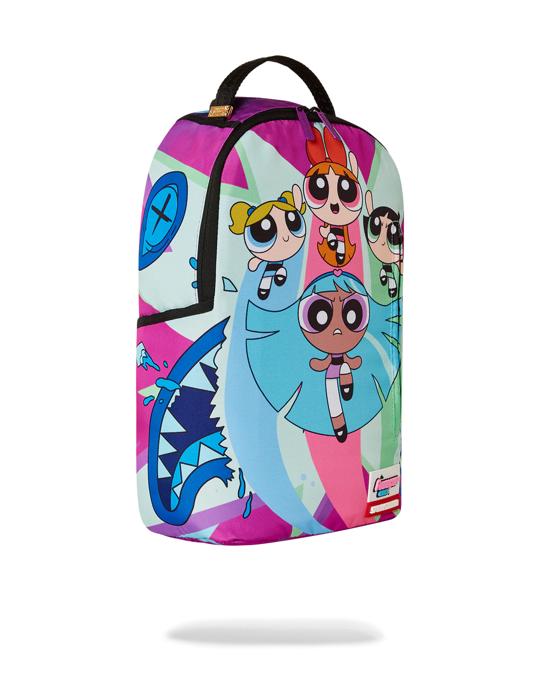 POWER PUFF GIRLS MONSTER SHARK BACKPACK - Image 3