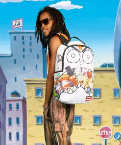 Alternative view of SPONGEDOODLEBOB EAT UR FRIENDS ;) BACKPACK (DLXR)