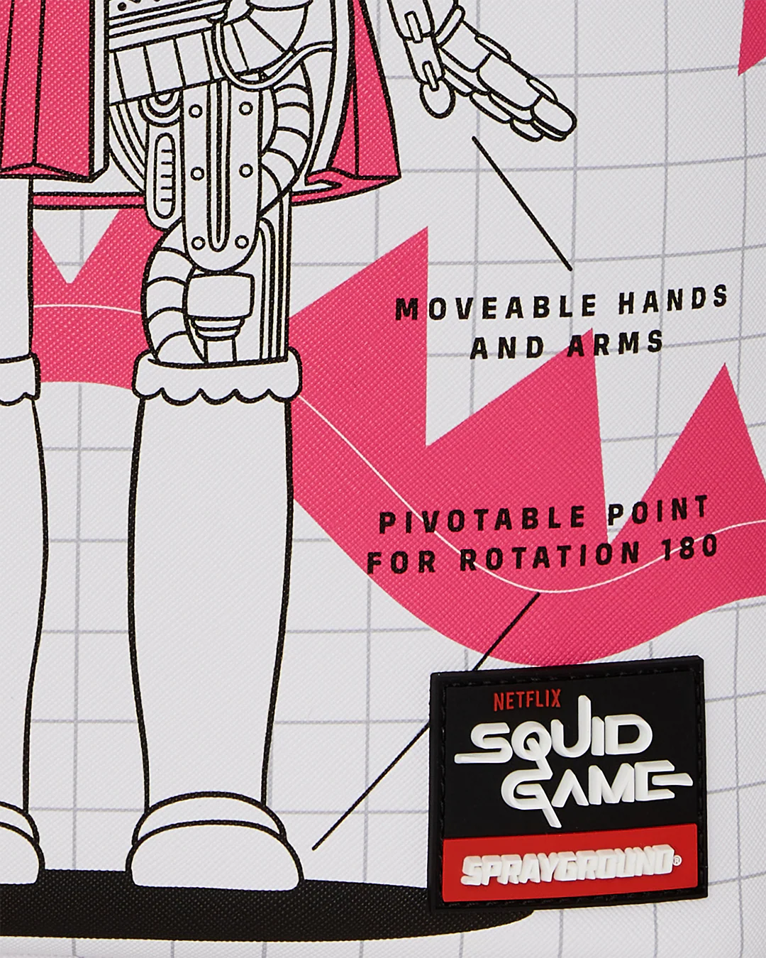 SQUID GAME COLLAB ROBOT GIRL BACKPACK - Image 12
