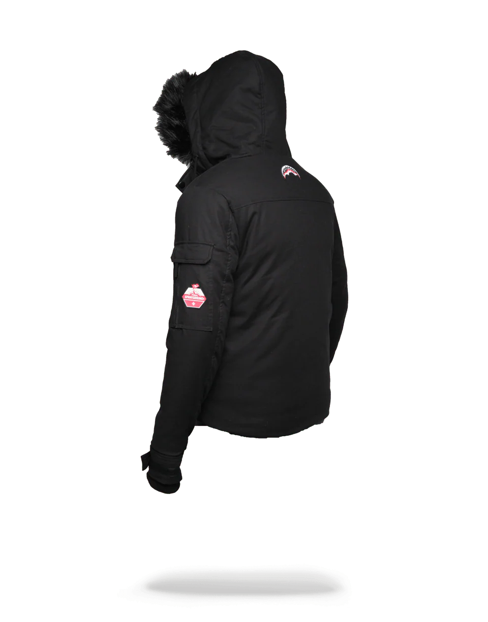 SOLID BLACK CHOPPER JACKET - Image 5