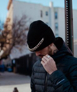 Alternative view of BIG LINKS BEANIE