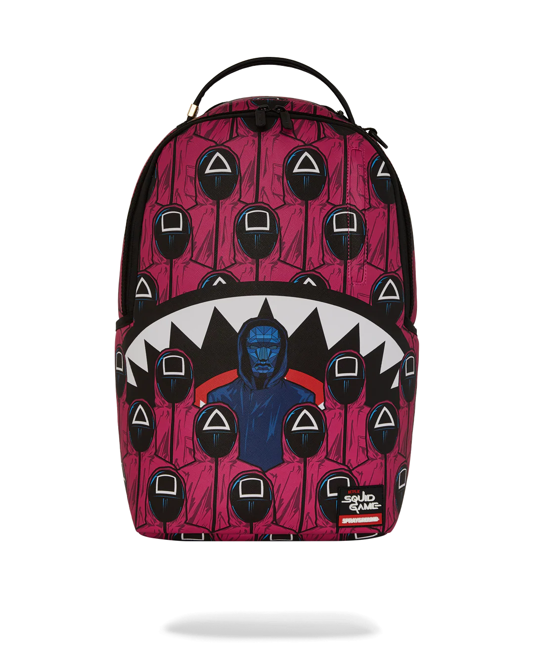 SQUID GAME COLLAB FRONT MAN & PINK GUARD SHARKS BACKPACK