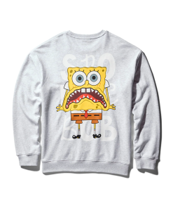 Alternative view of SPRAYGROUND PULLOVER CREW NECK SWEATSHIRT (LT GREY)