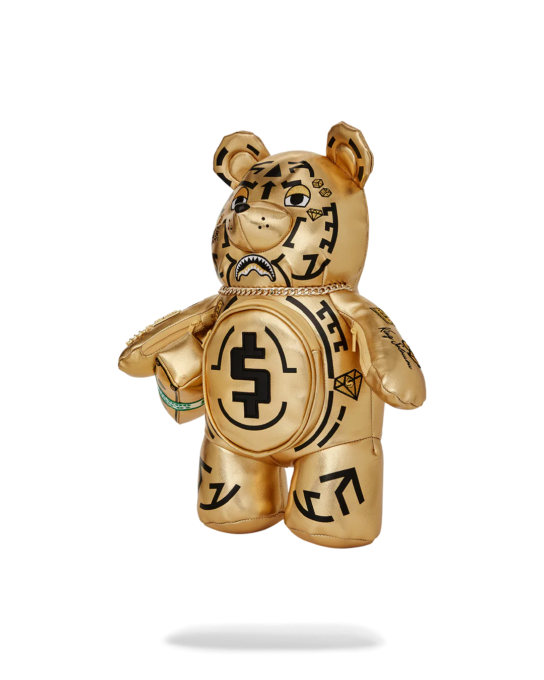 A.I.8 AFRICAN INTELLIGENCE PATH TO THE FUTURE II MEDIUM MONEYBEAR TEDDYBEAR BACKPACK - Image 5