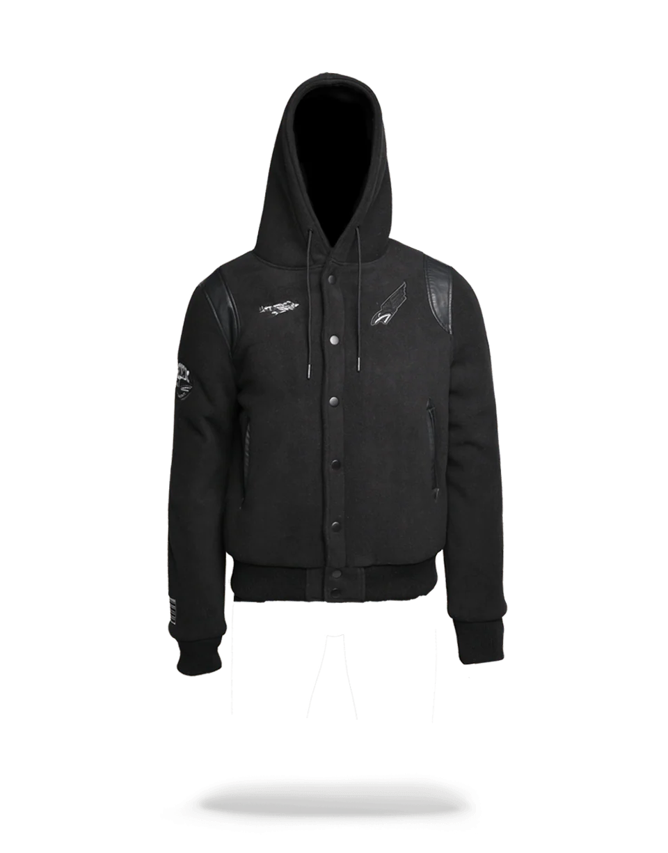 VARSITY ARMY PATCHES JACKET