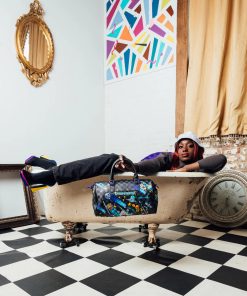 Alternative view of WTF ALIEN INVASION MINI DUFFLE
