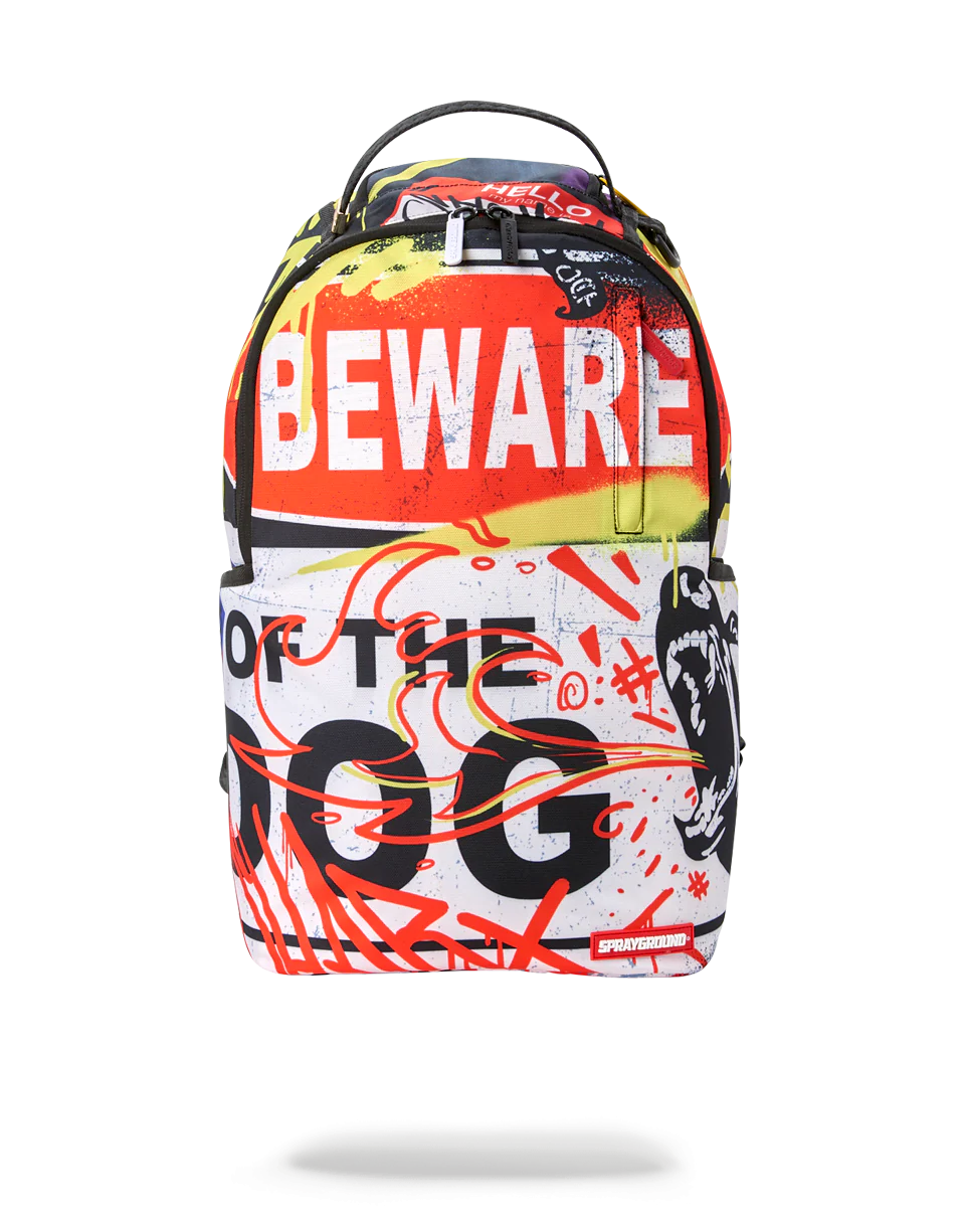 BEWARE OF THE DOG BACKPACK