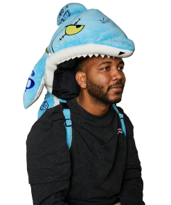 Alternative view of STUFFED SAVAGE HOODY BACKPACK SHARK