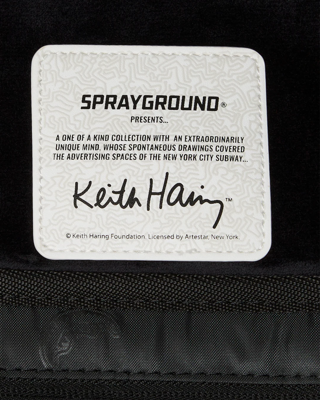 KEITH HARING SKATER SHARK DLXSR BACKPACK - Image 9