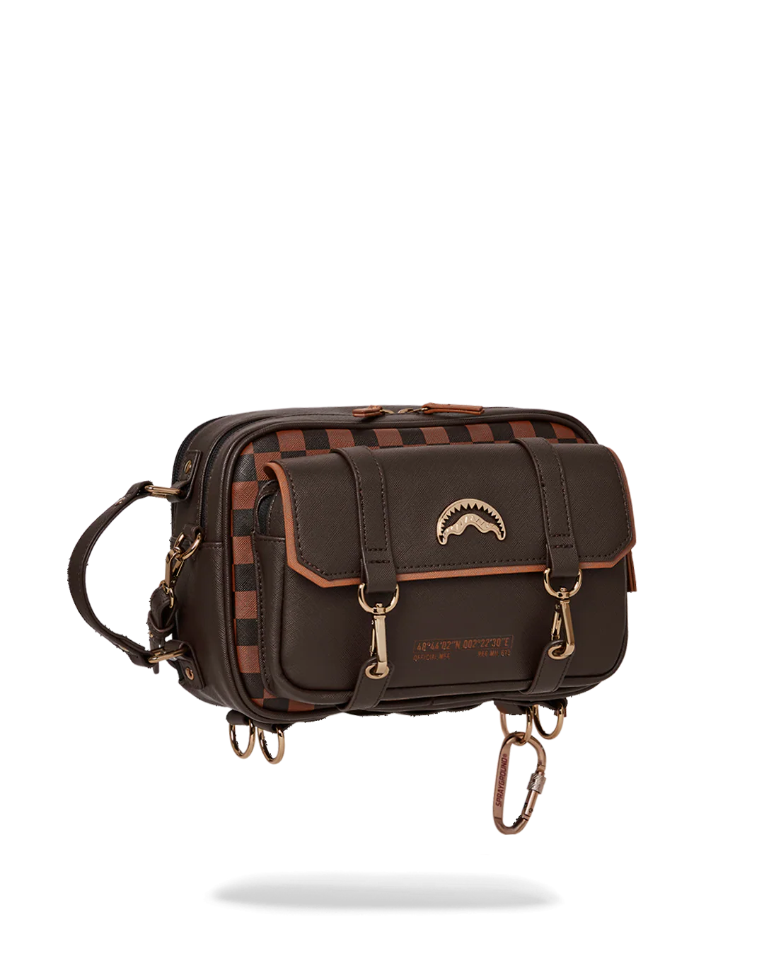 CHECKMATE ROYALE MESSENGER BRICK BAG - Image 3