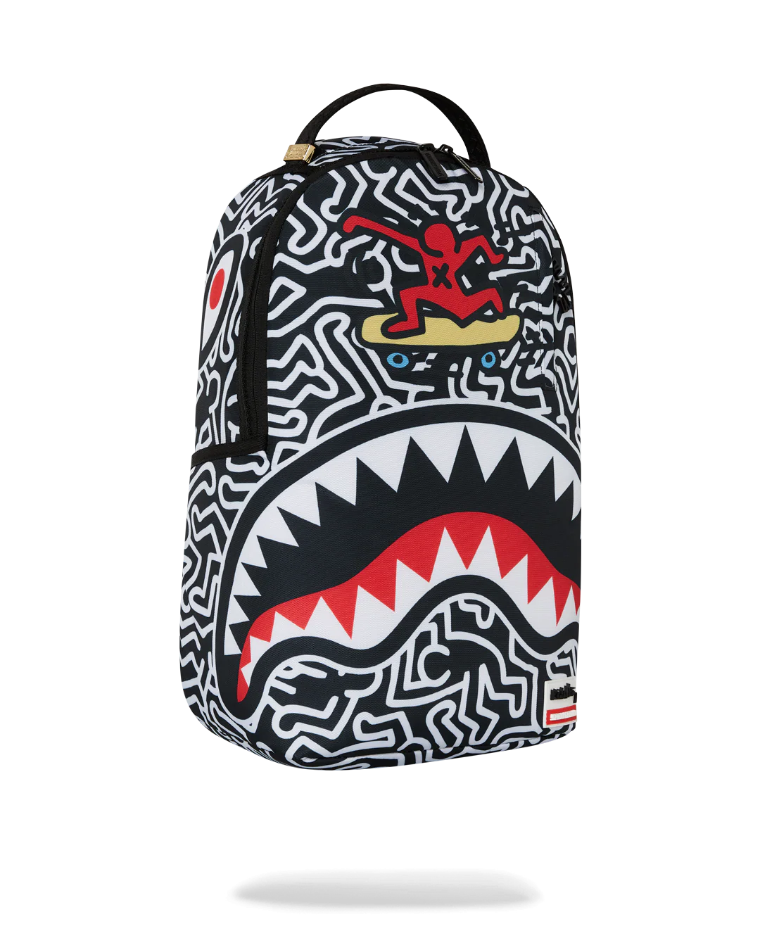 KEITH HARING SKATER SHARK DLXSR BACKPACK - Image 12