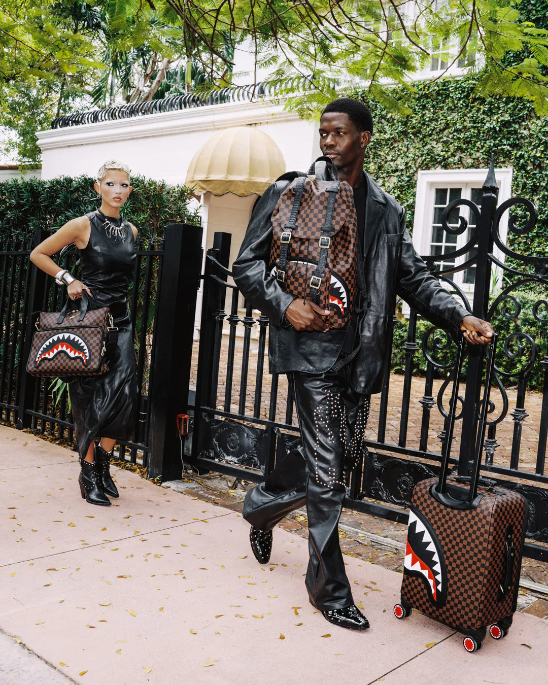 SAWTOOTH SHARKS IN PARIS CARRY-ON LUGGAGE - Image 11