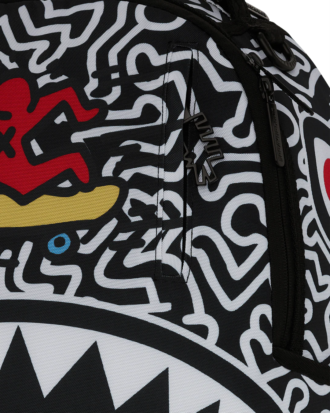KEITH HARING SKATER SHARK DLXSR BACKPACK - Image 4