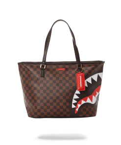 CHECKS IN CAMOFLAUGE TOTE