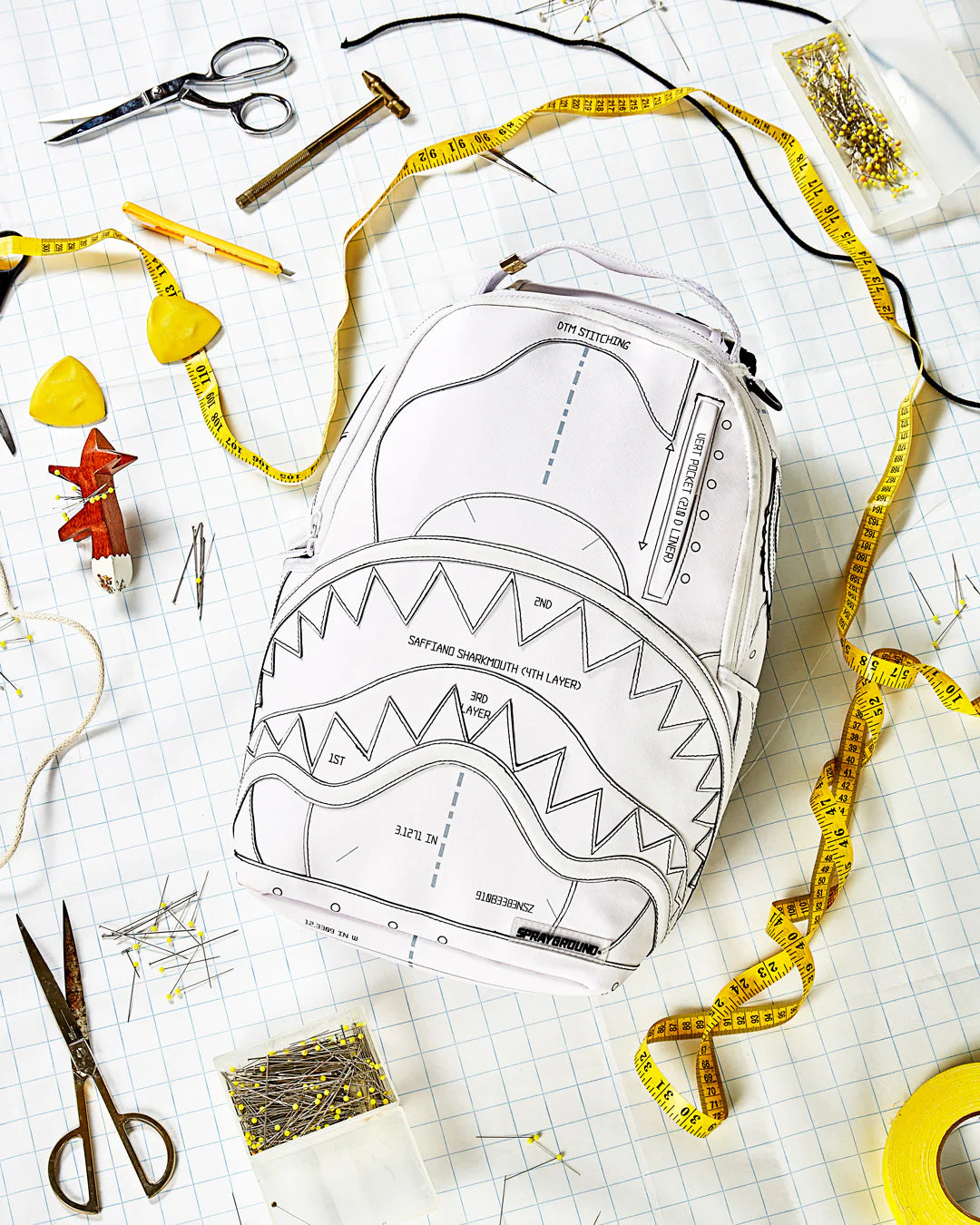 TECHNICAL CUT & SHARK BACKPACK (DLXV) - Image 18