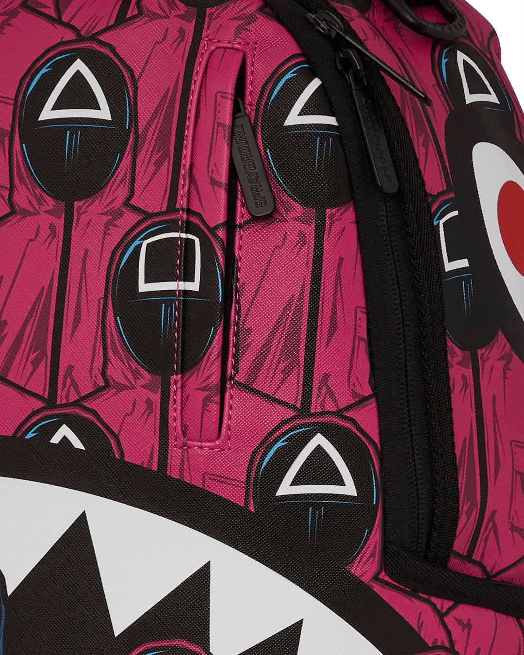 SQUID GAME COLLAB FRONT MAN & PINK GUARD SHARKS BACKPACK - Image 9