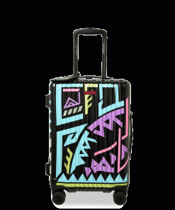 A.I. PATH TO THE FUTURE III HARDSHELL CARRY-ON LUGGAGE - SANDFLOWER COLLAB