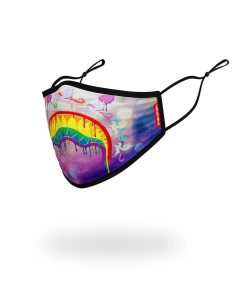 Alternative view of KIDS FORM FITTING MASK: MELT THE RAINBOW