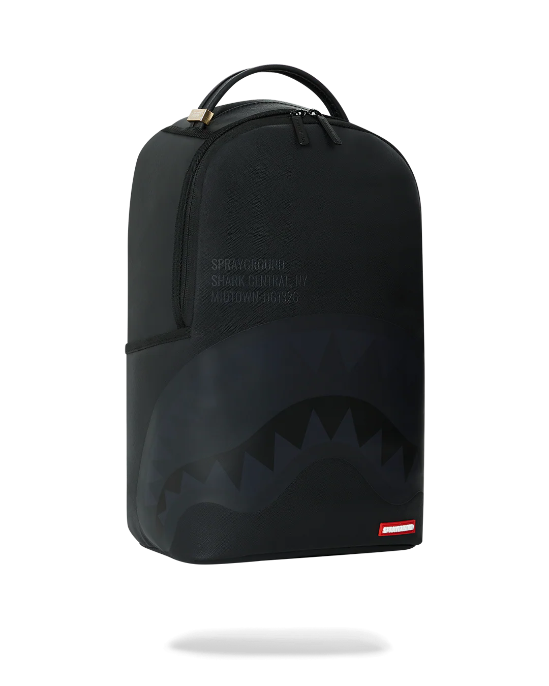 SHARK CENTRAL (BLK ON BLK) BACKPACK (DLXV) - Image 3