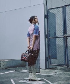 Alternative view of KYOTOKNIT SHARKS IN PARIS MINI DUFFLE