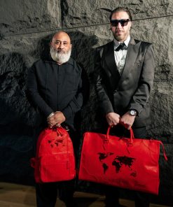 Alternative view of JAMES FIRST CLASS RUBY RED CHATEAU BACKPACK