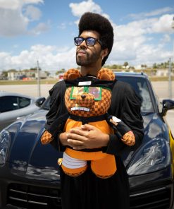 Alternative view of NARUTO MONEYBEAR TEDDYBEAR BACKPACK