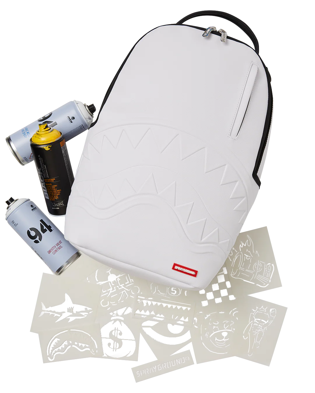 GRAFFITI ARTIST - DESIGN YOUR OWN BACKPACK - 9 STENCILS INCLUDED - Image 22