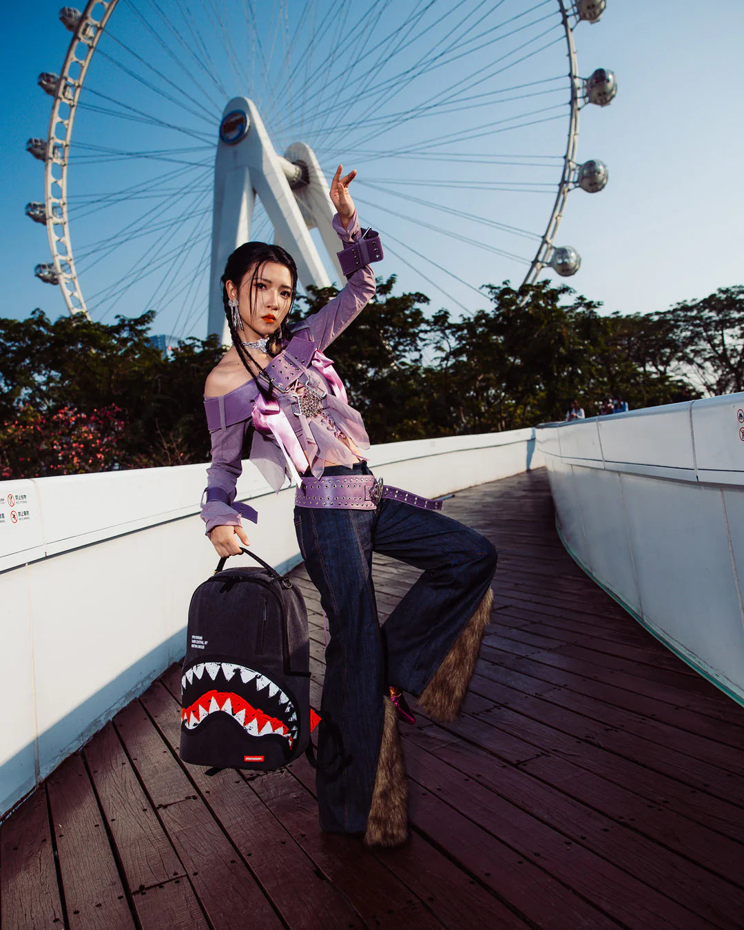 SHARK CENTRAL DENIM VENOM BACKPACK - Image 11