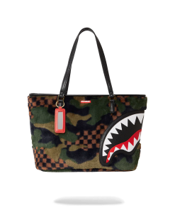BIG SKY FUR SHARK TOTE