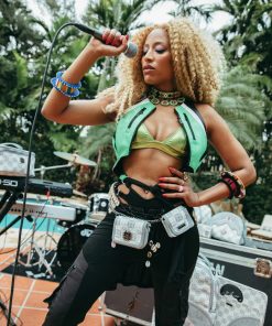 Alternative view of A.I.8 AFRICAN INTELLIGENCE BOOKED & BUSY CHARM WAISTBELT