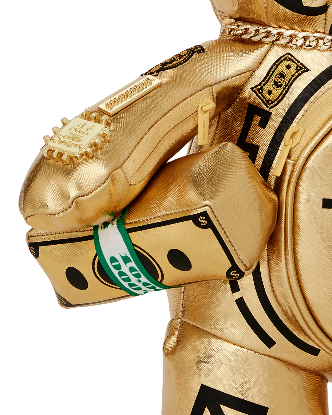 A.I.8 AFRICAN INTELLIGENCE PATH TO THE FUTURE II MEDIUM MONEYBEAR TEDDYBEAR BACKPACK - Image 12