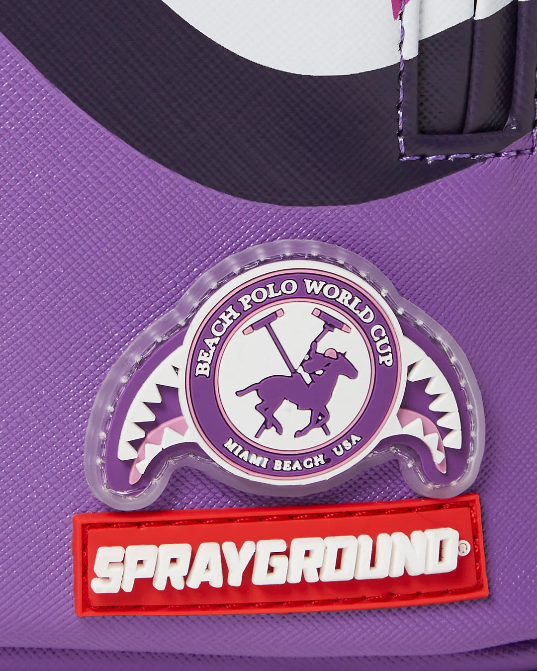 MIAMI BEACH POLO COLLAB BACKPACK (DLXV-PURPLE) - Image 10