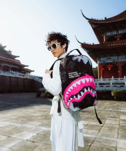 Alternative view of SHARK CENTRAL ACRYLIC ART DLX COTTON BACKPACK