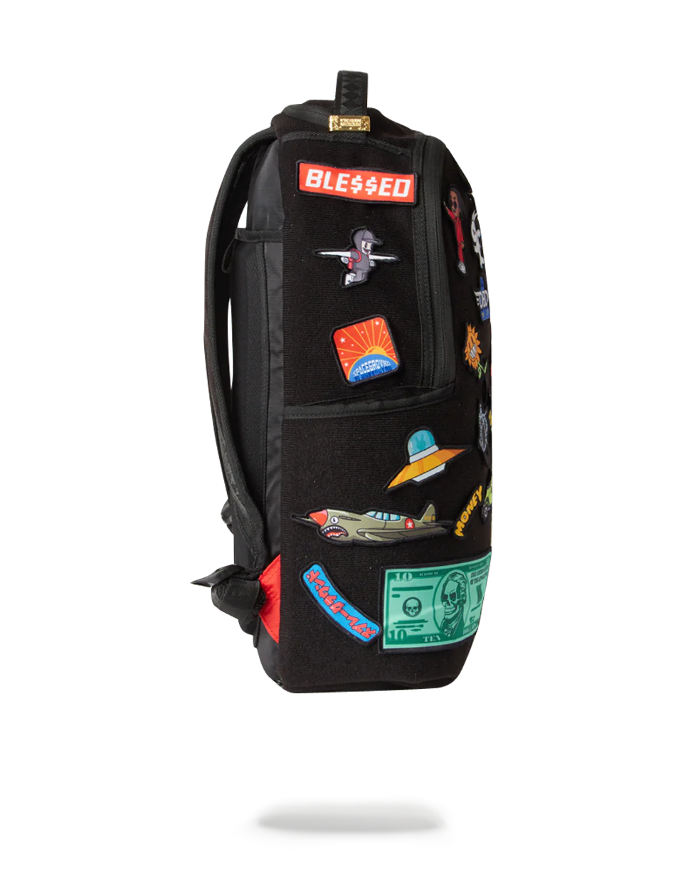 THE 32 REMOVABLE PATCHES VELCRO BACKPACK - Image 7