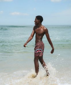 Alternative view of STICKER CREW SWIM SHORTS