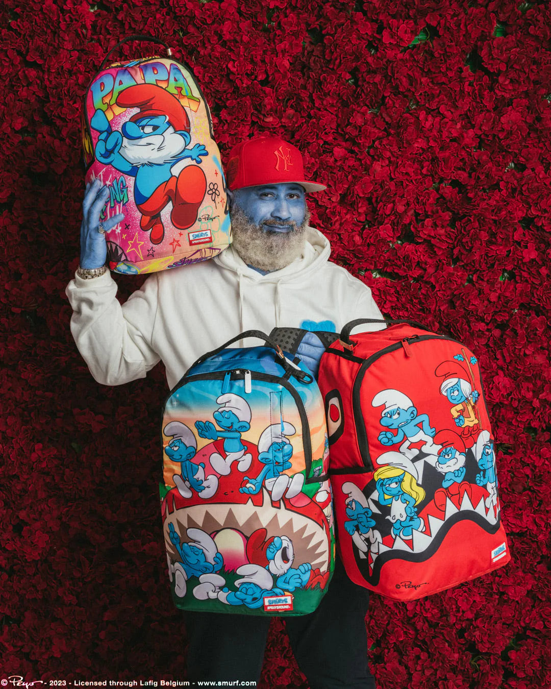 SMURFS SHARK BOUNCE BACKPACK - Image 6