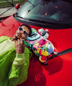 Alternative view of STEADY TRIPPIN MONEYBEAR TEDDYBEAR BACKPACK