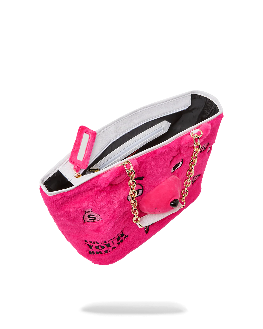 PLUSH MONEYBEAR TOTE (PINK) - Image 7