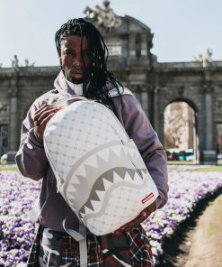 Alternative view of MONEY PATTERN POWDER BACKPACK (DLXV)