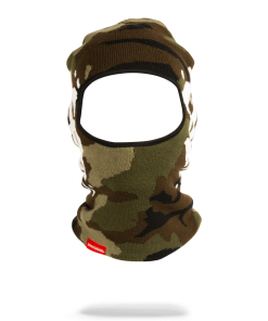Alternative view of CAMO MONEY DRIP SKI MASK