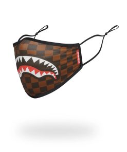 Alternative view of ADULT SHARKS IN PARIS (ORIGINAL) FORM FITTING FACE MASK