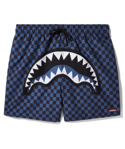 MIDNIGHT MAGIC SHARKS IN PARIS SWIM SHORTS